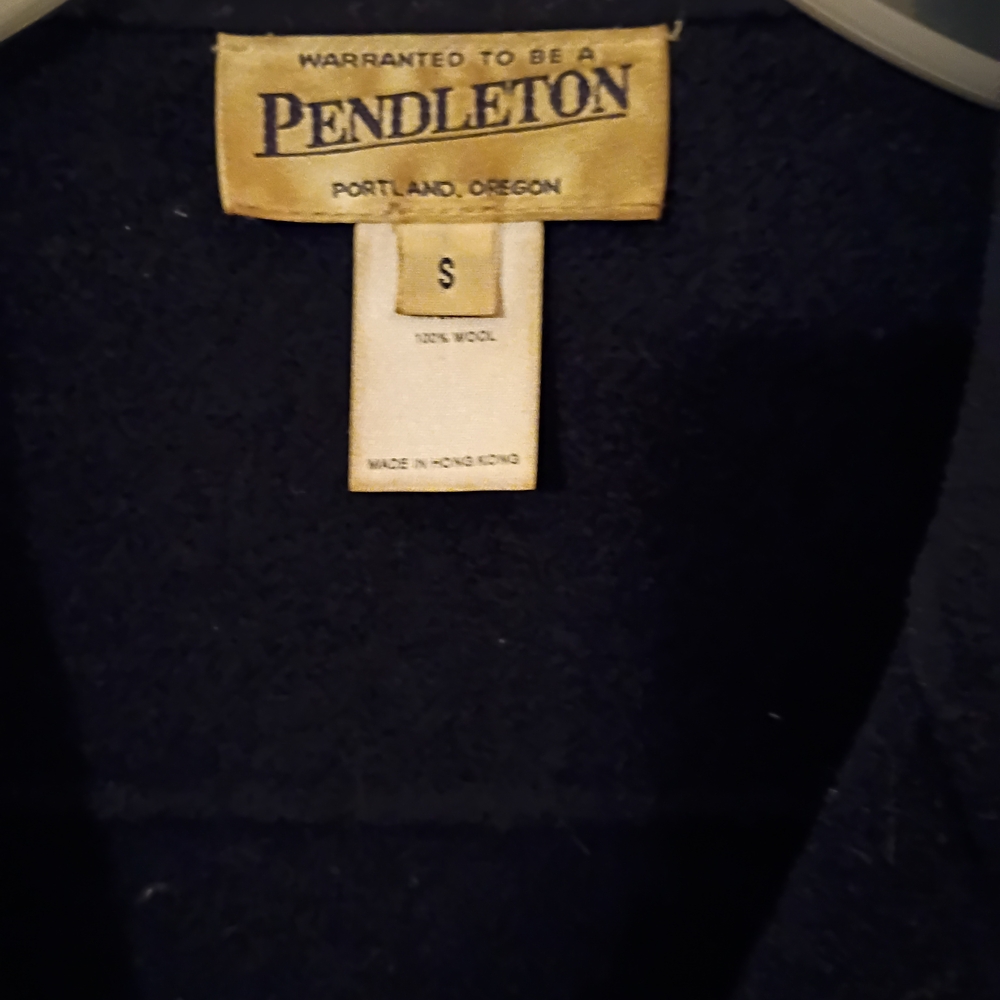 Pendleton Navy Wool Jacket/Blazer - image 2